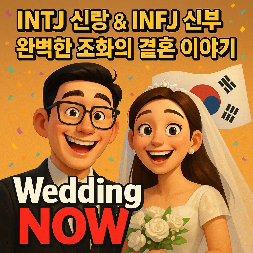 💕INTJ 신랑 & INFJ 신부, 완벽한 조화의 결혼 이야기