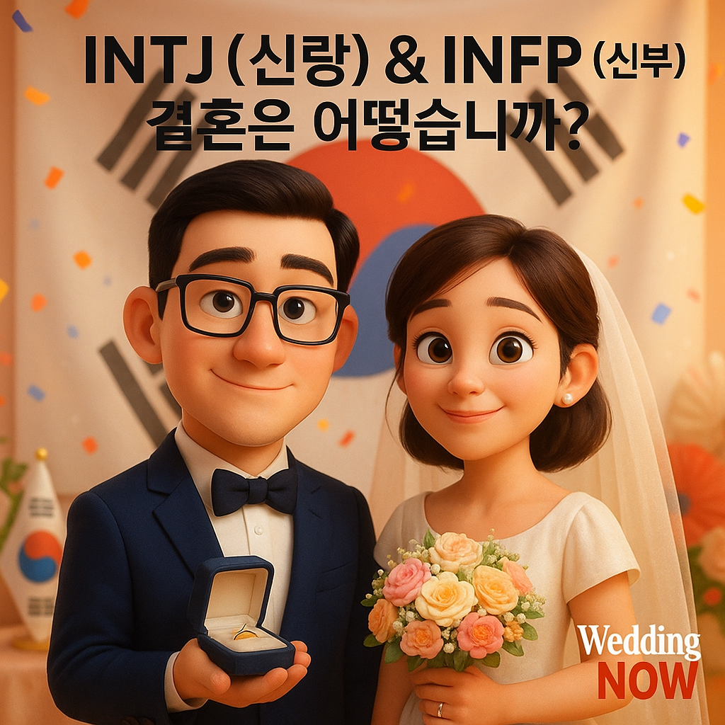💕INTJ (신랑) & INFP (신부)결혼은 어떻습니까?