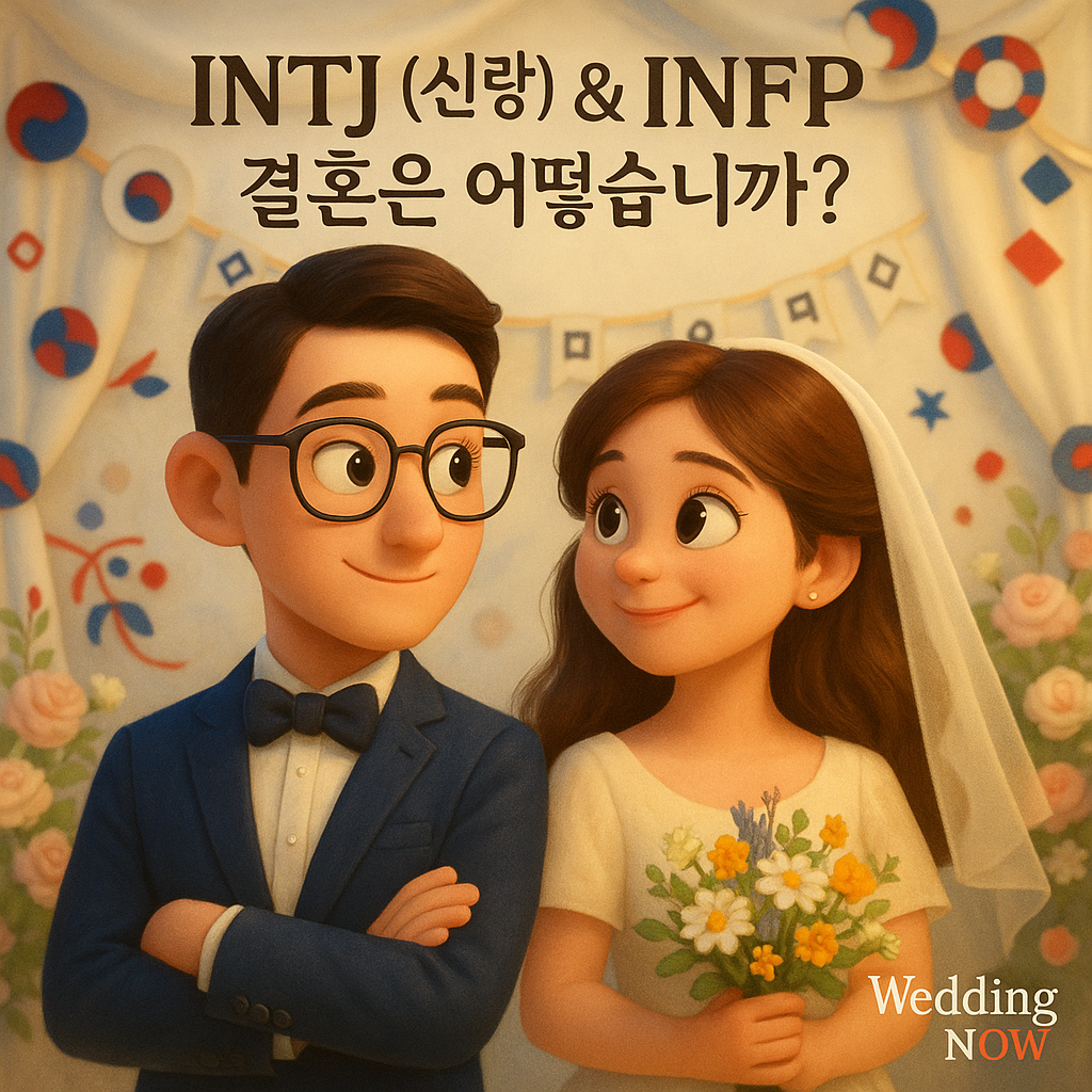💕INTJ (신랑) & INFP (신부)결혼은 어떻습니까?