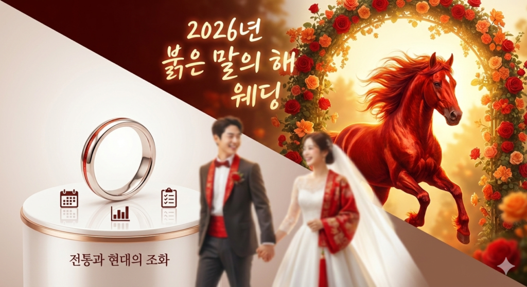 2026년 붉은 말의 해에는 웨딩은 어떻습니까? 🔥🐎💍