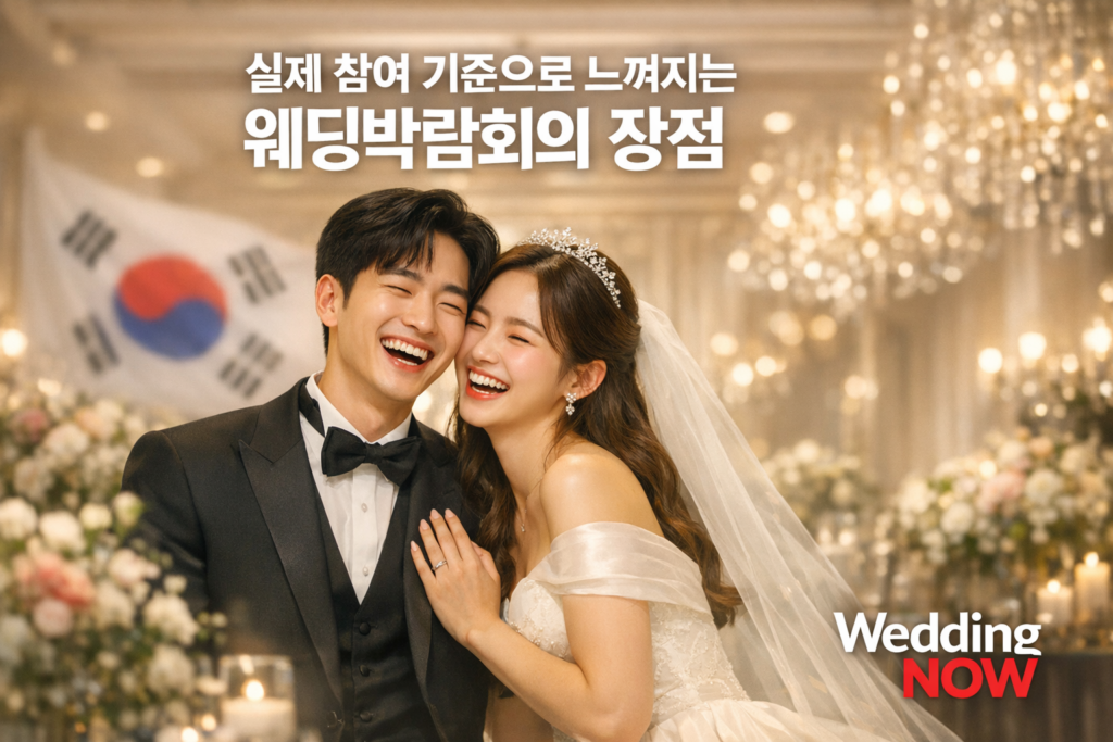실제 참여 기준으로 느껴지는 웨딩박람회의 장점 ✨