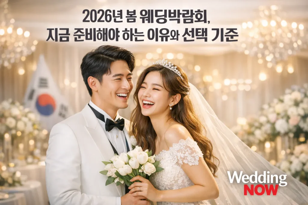 2026년 봄 웨딩박람회, 지금 준비해야 하는 이유와 선택 기준