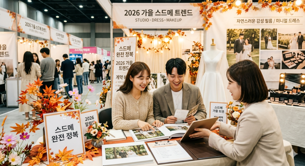 👗 스드메 완전 정복 — 가을 박람회에서 스드메 계약하는 법