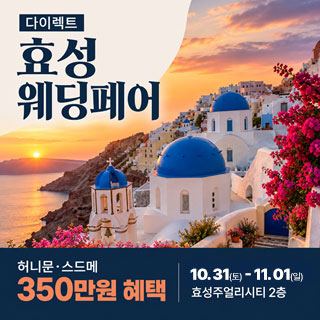 다이렉트 효성웨딩페어 서울